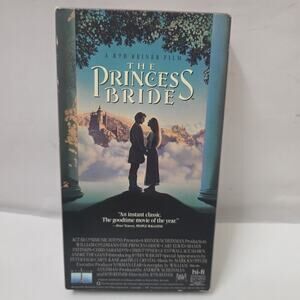 Vintage 1987 The Princess Bride VHS Nelson Entertainment TESTED